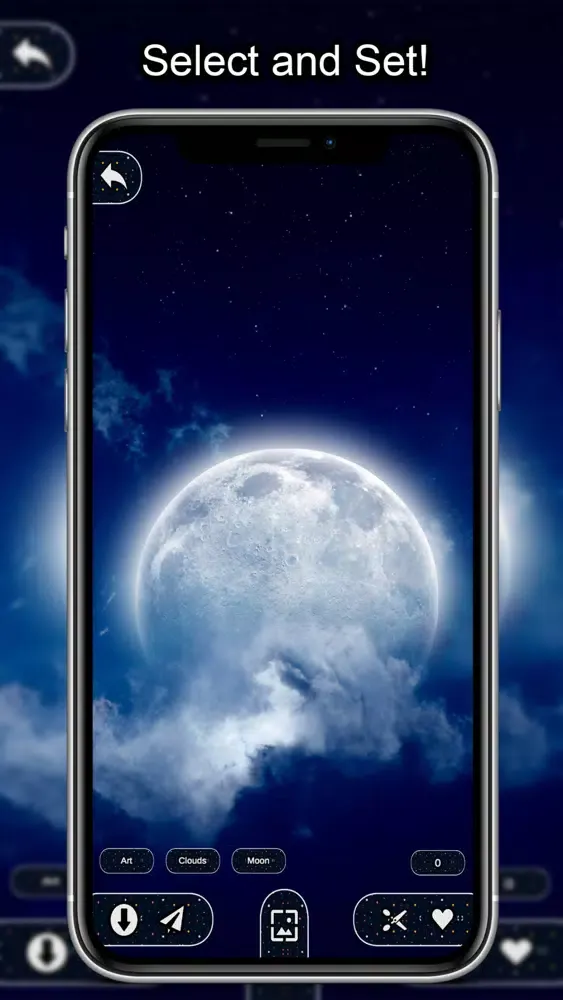 Capturas de tela do Space Wallpapers HD 4K