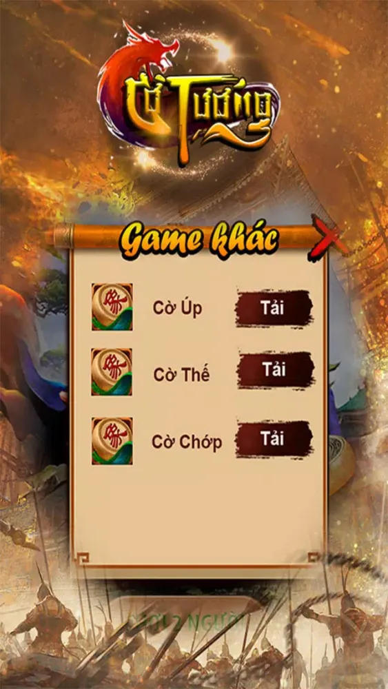 Capturas de pantalla de Cờ Tướng Kỳ Tiên game offline