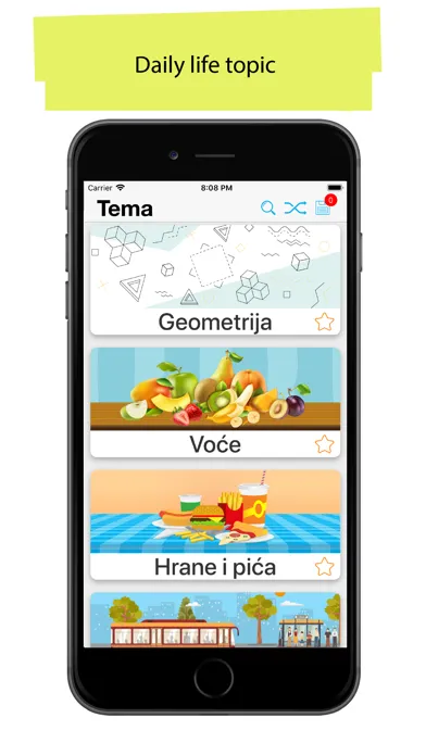 Croatian 90.000 Words&Pictures Screenshots