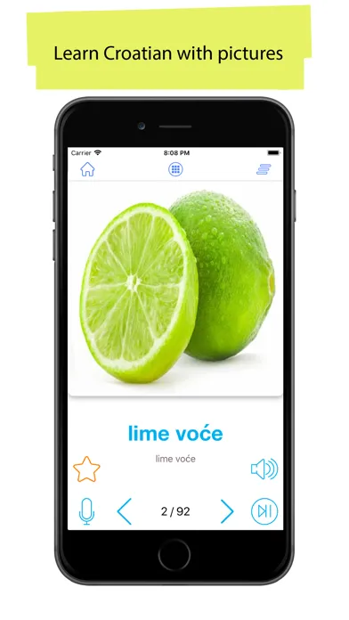 Croatian 90.000 Words&Pictures Screenshots