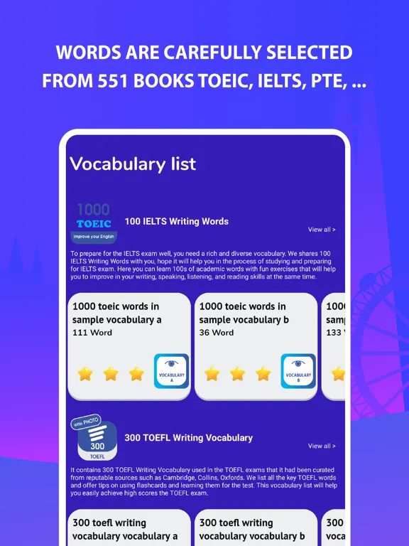 Ảnh chụp màn hình của 90.000 Words with Pictures PRO iPad 