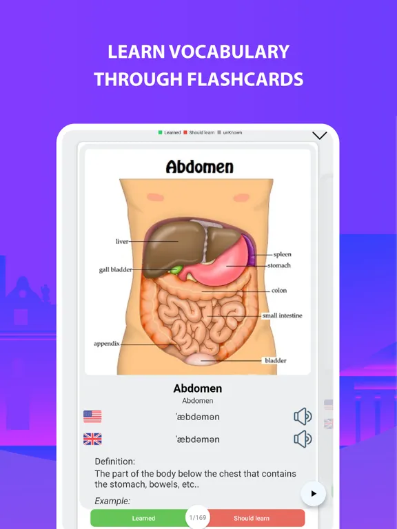 Ảnh chụp màn hình của 90.000 Words with Pictures PRO iPad 