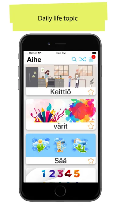 Tangkapan layar Finnish 90000 Words & Pictures