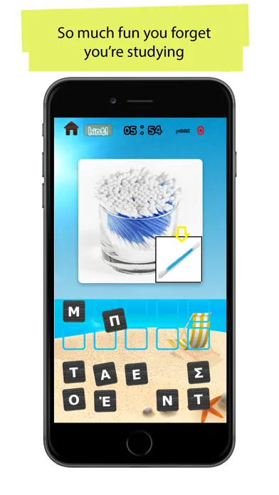 Capturas de pantalla de Greek 90.000 Words & Pictures