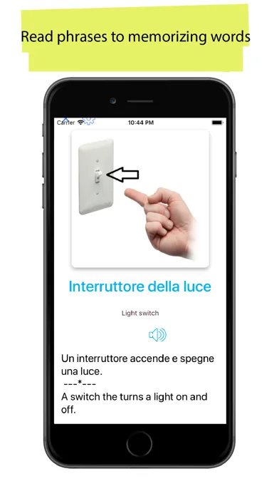 Ảnh chụp màn hình của Italian 90000 Words & Pictures