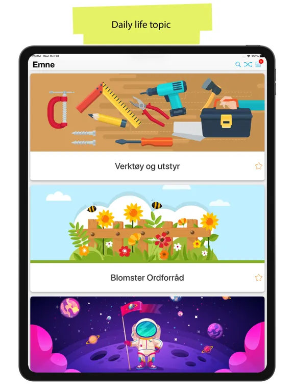Norwegian 90000 Words&Pictures iPad  Screenshots