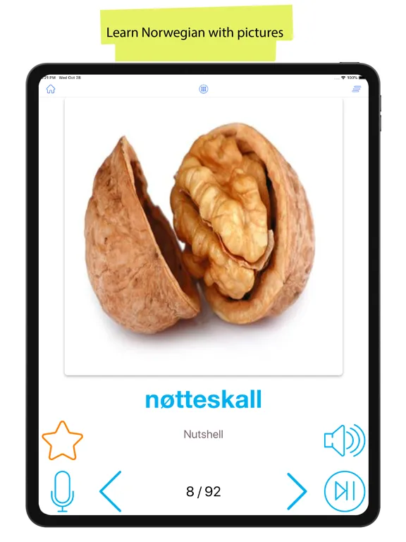 Norwegian 90000 Words&Pictures iPad  Screenshots