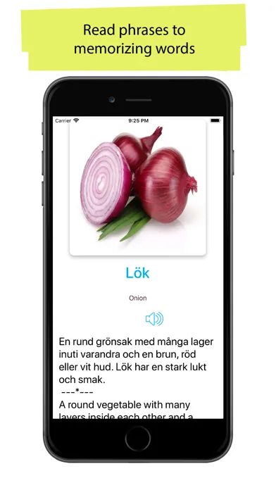 Zrzuty ekranu Swedish 90000 Words & Pictures