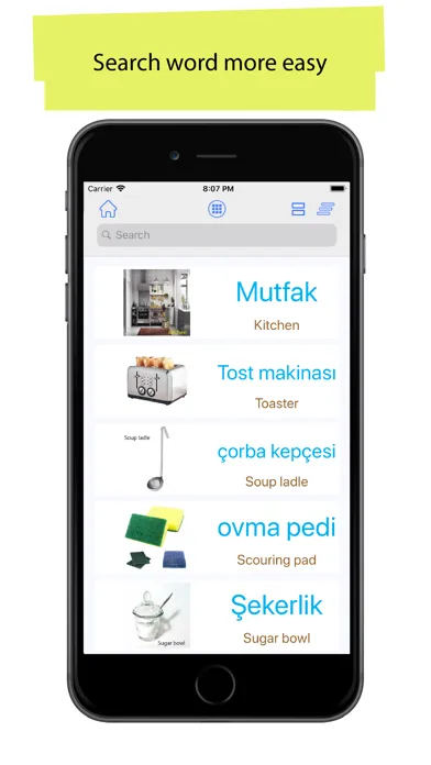 Capturas de tela do Turkish 90.000 Words&Pictures