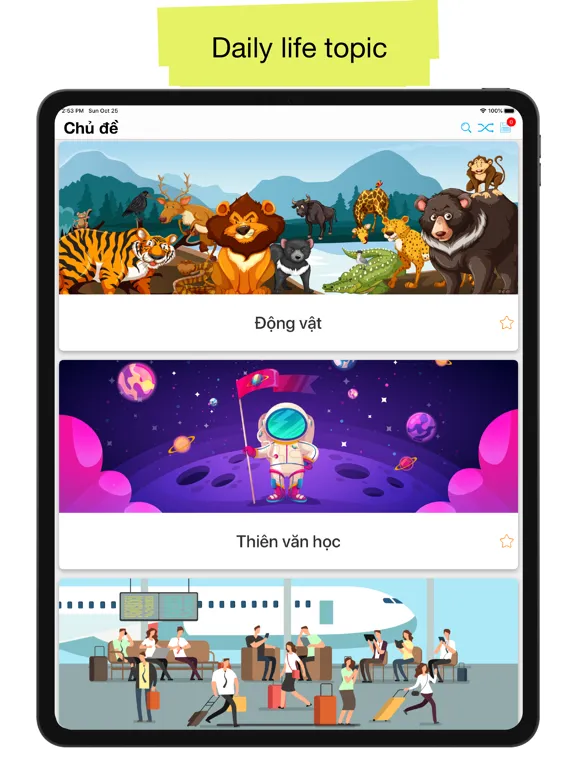 Zrzuty ekranu Vietnamese 90000 WordsPictures iPad 