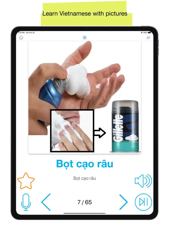 Zrzuty ekranu Vietnamese 90000 WordsPictures iPad 