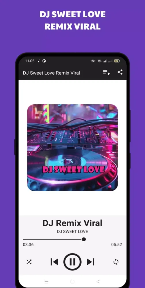 Captures d'écran de DJ Sweet Love Remix Viral