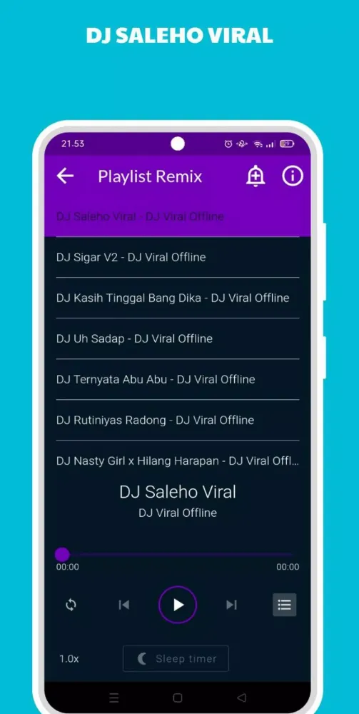DJ Saleho Viral Ekran Görüntüleri