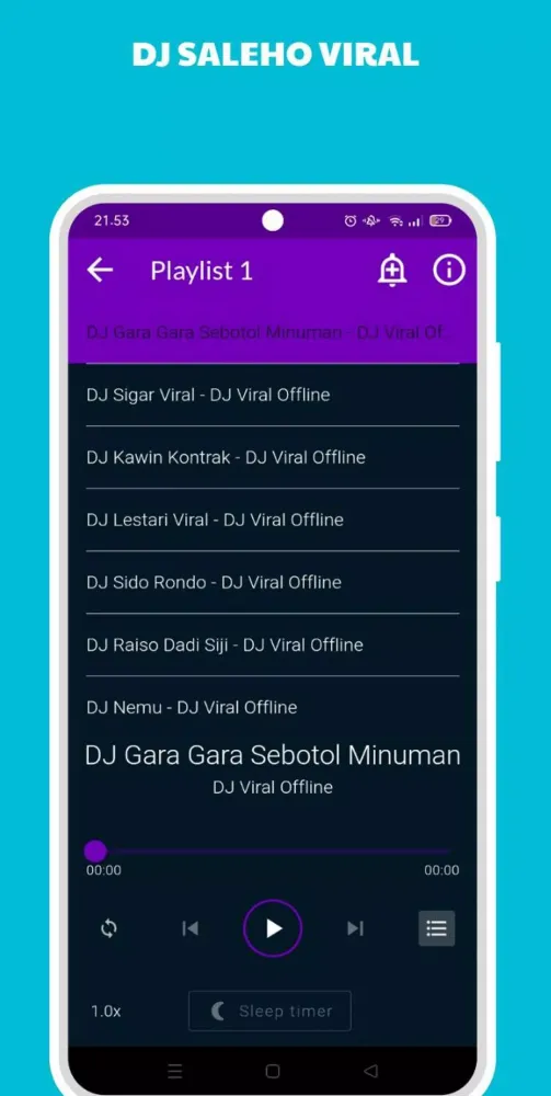 DJ Saleho Viral Ekran Görüntüleri
