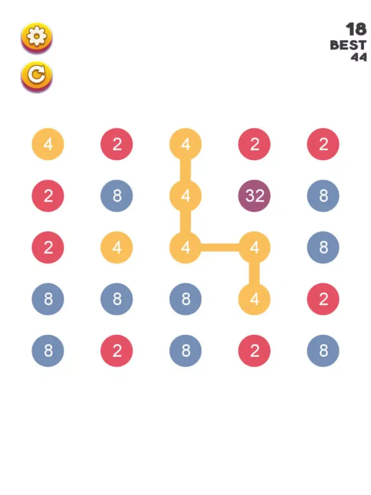 Twos - A puzzle game! iPad  Screenshots