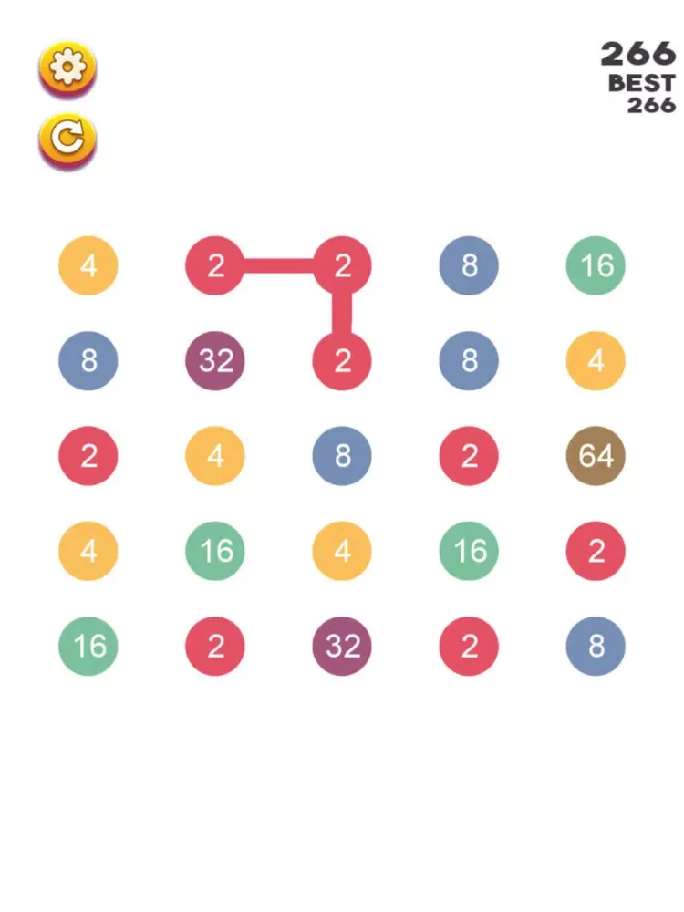 Twos - A puzzle game! iPad  Screenshots