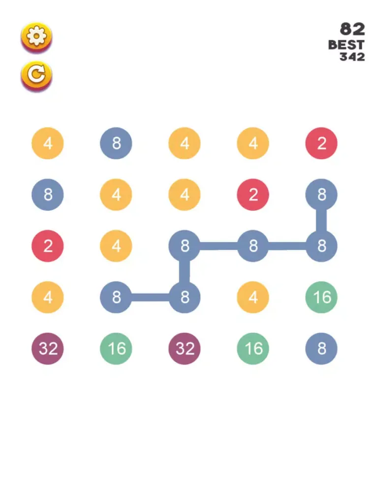 Twos - A puzzle game! iPad  Screenshots