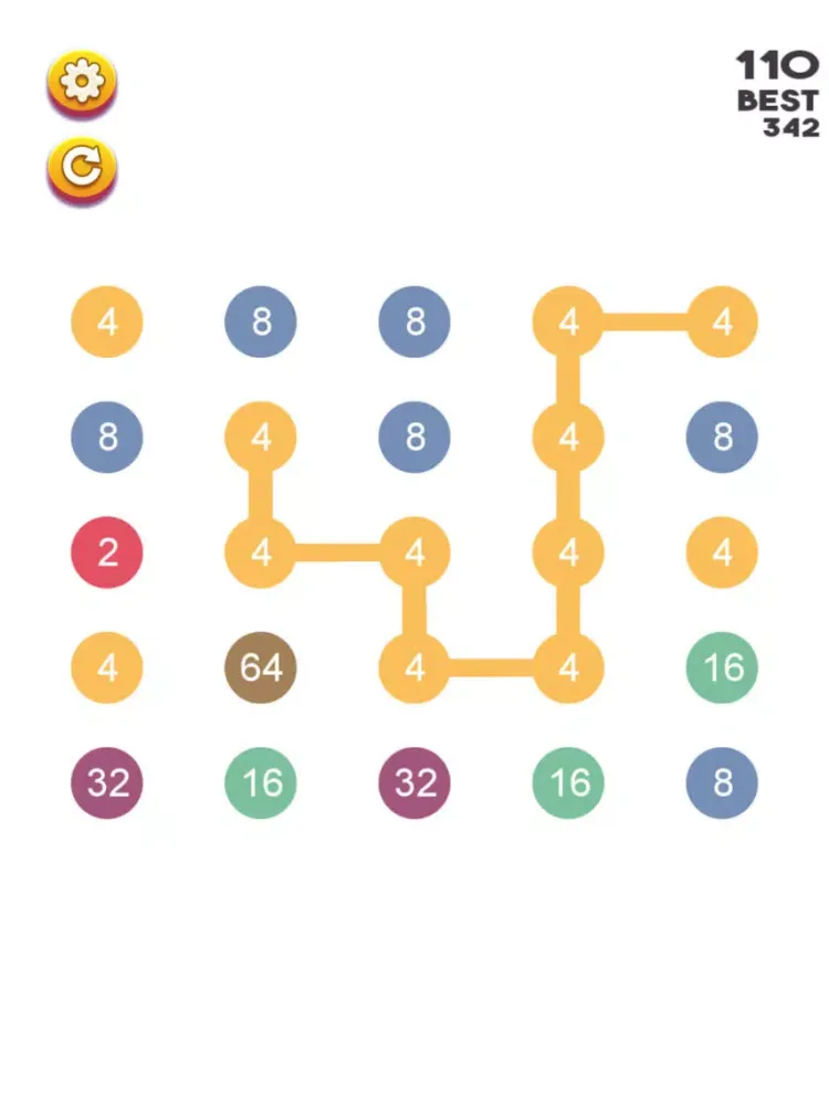 Twos - A puzzle game! iPad  Screenshots