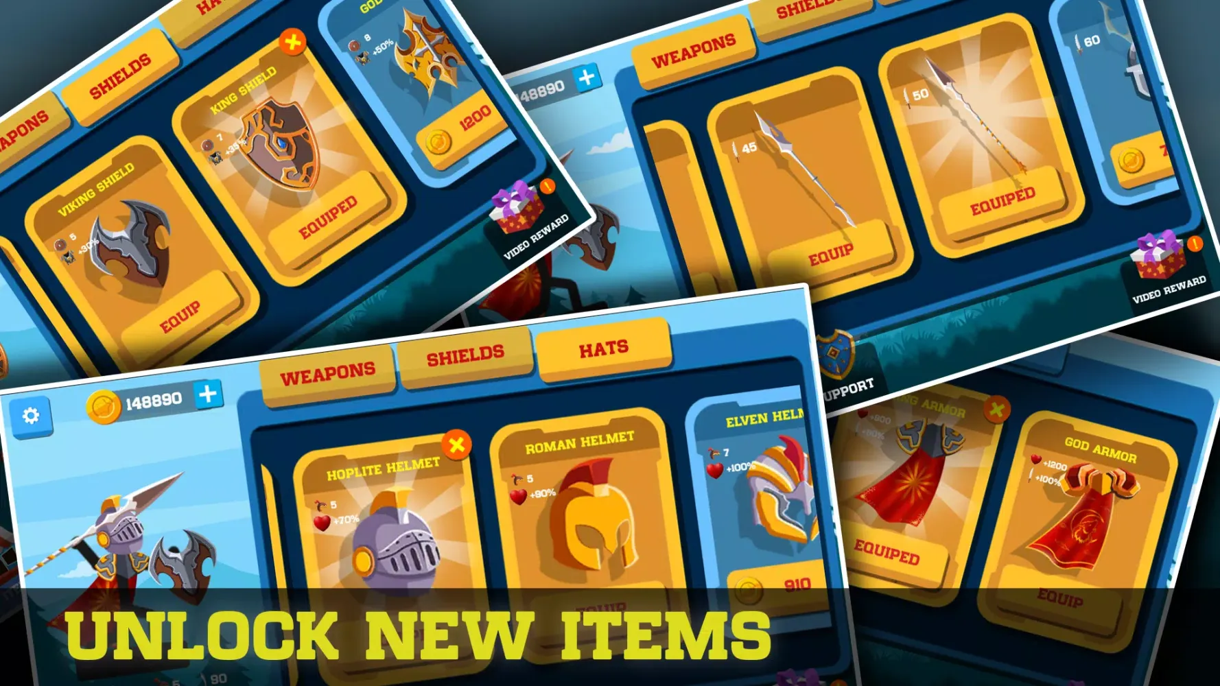 Stickman Archer: Spear Warrior Screenshots