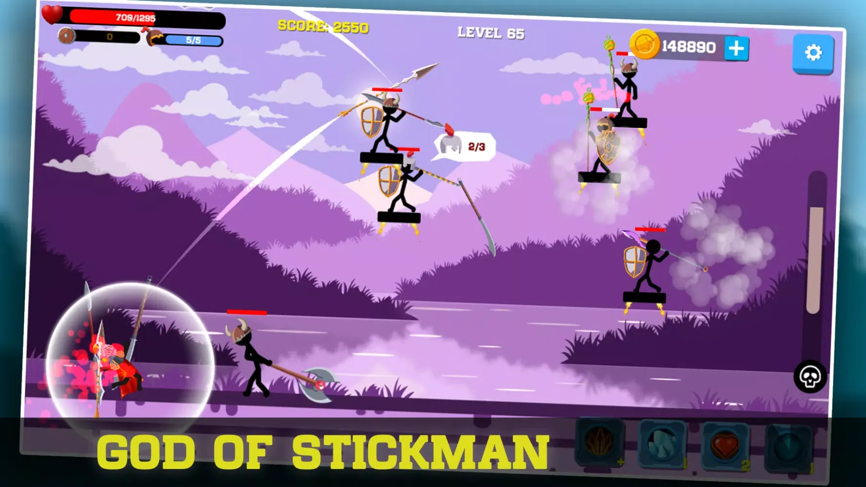 Stickman Archer: Spear Warrior Screenshots