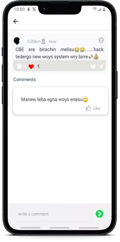 Zrzuty ekranu Buzz Addis