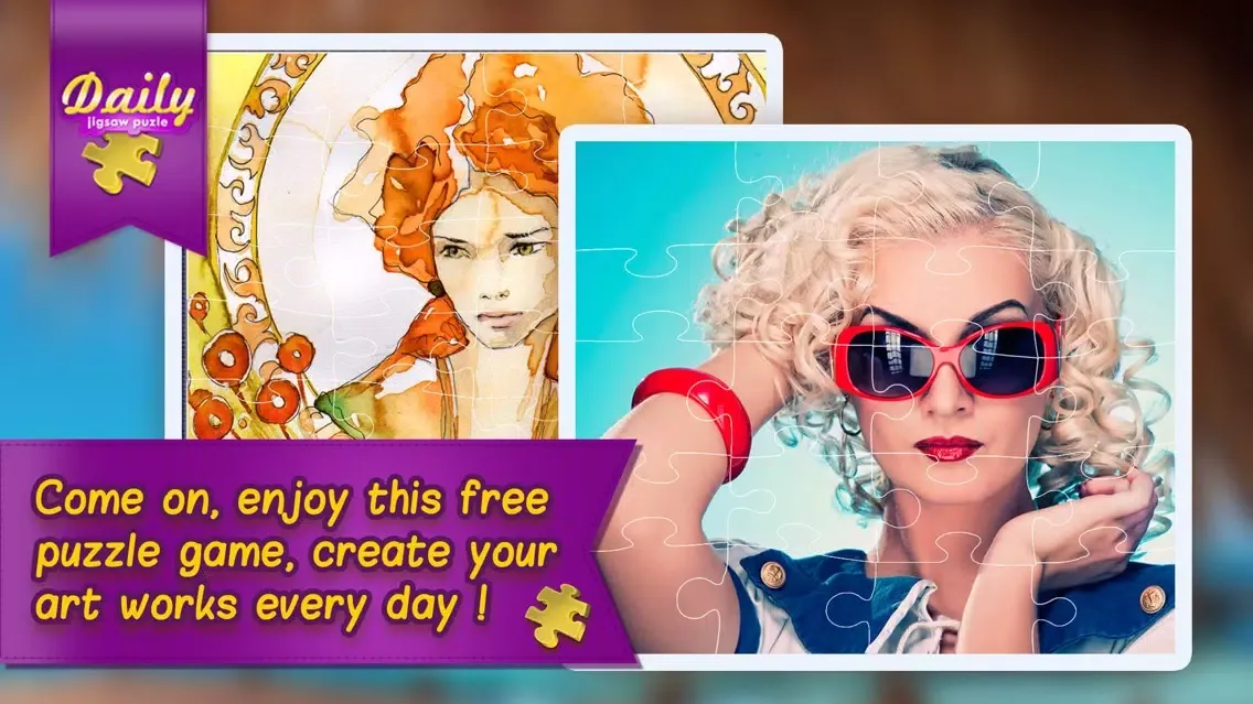 Daily Jigsaw Puzzles - A magic cool games Screenshots