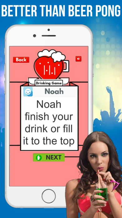 Drinking Game Free! The best drink games for party Screenshots
