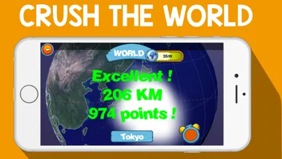 Скриншоты GEO GLOBE QUIZ 3D - Free World City Geography Quizz App