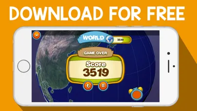 Скриншоты GEO GLOBE QUIZ 3D - Free World City Geography Quizz App