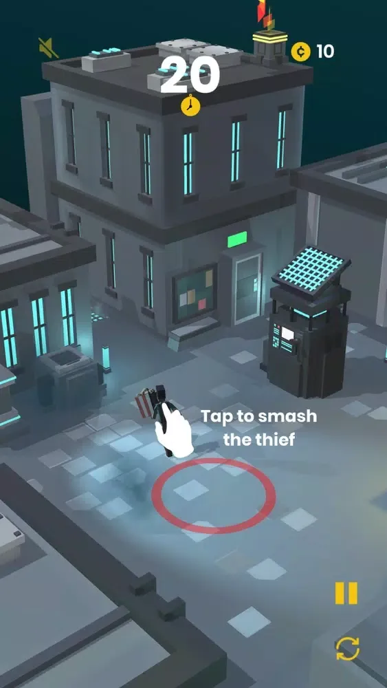Capturas de tela do Smash Thieves