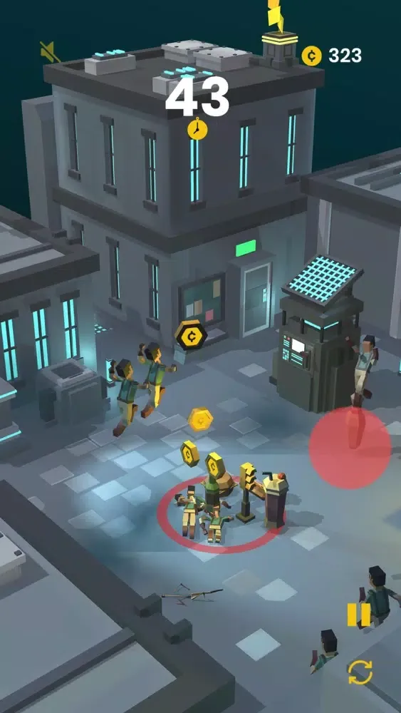 Capturas de tela do Smash Thieves