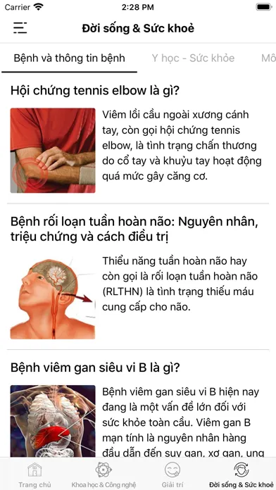 Capturas de pantalla de Khoa học - Khám phá