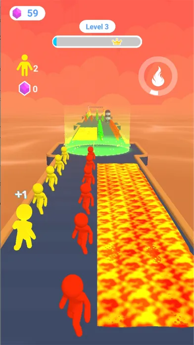 Tangkapan layar Giant rush runner 3d