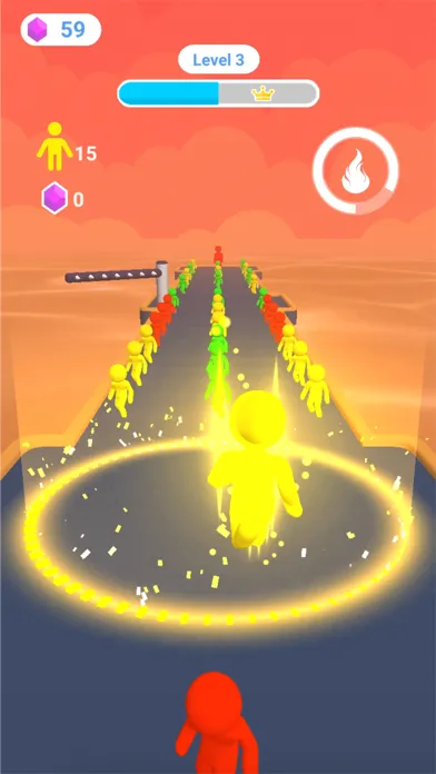 Tangkapan layar Giant rush runner 3d