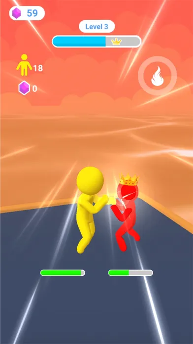 Tangkapan layar Giant rush runner 3d