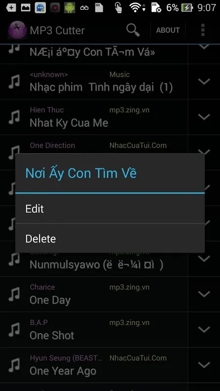 Mp3 cutter Ekran Görüntüleri