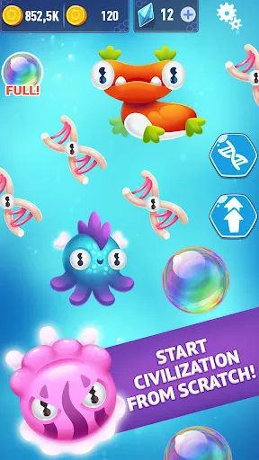 Alien Evolution Clicker: Speci Screenshots