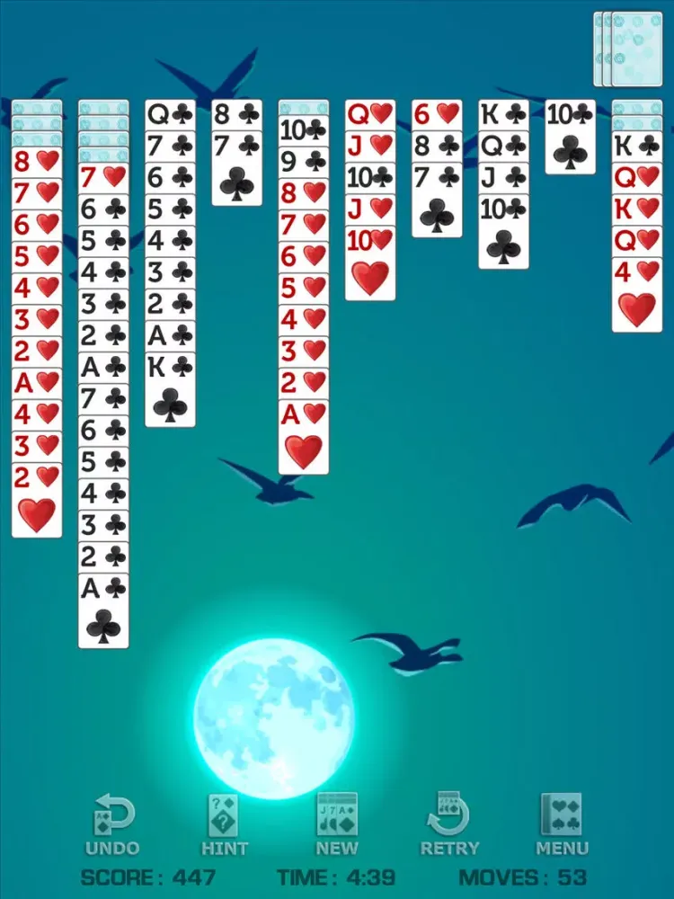 تصاویر Spider Solitaire Pro! iPad 