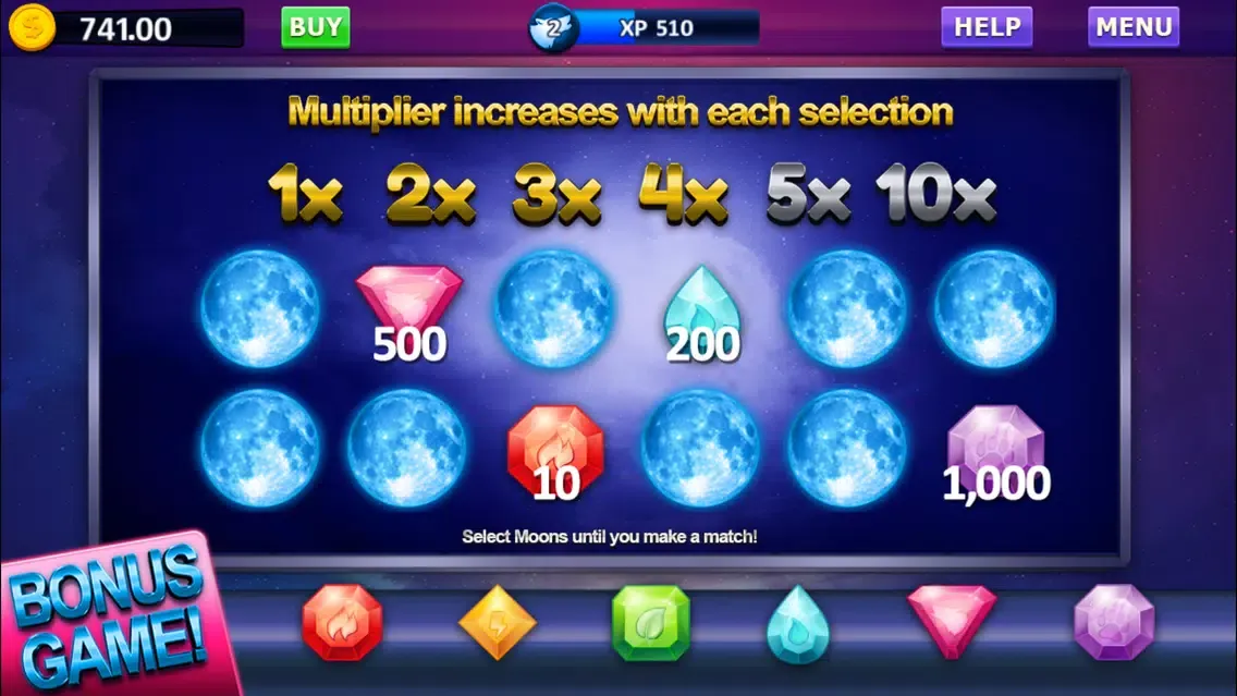 Howling Wolf: Spirit of the Moon Vegas Slots应用截图