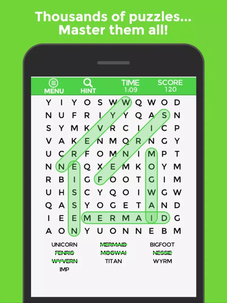 Capturas de tela do Word Search Snap - Endless Puzzles! iPad 