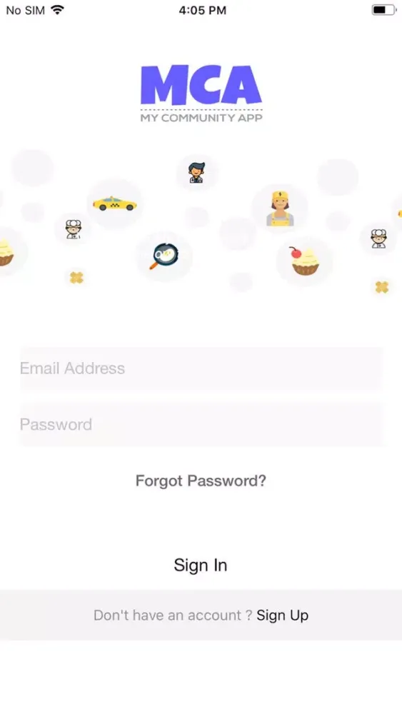 MCA-VendorApp Screenshots