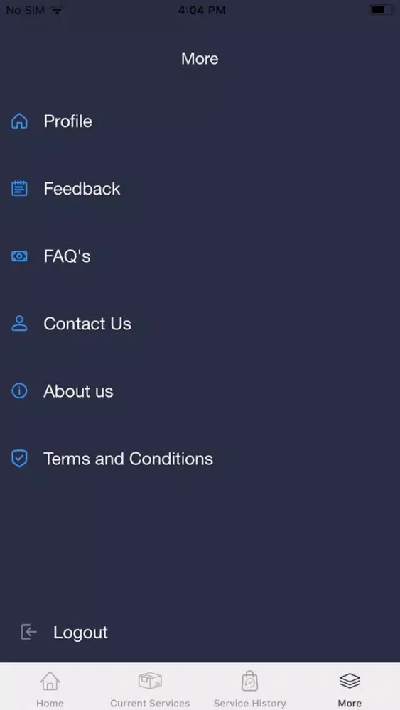 MCA-VendorApp Screenshots