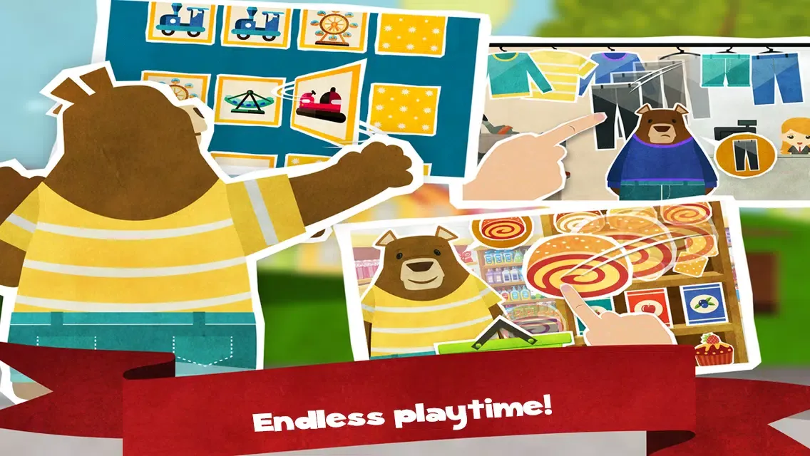 Mr. Bear Little town Screenshots