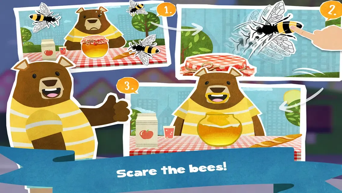 Mr. Bear Little town Screenshots