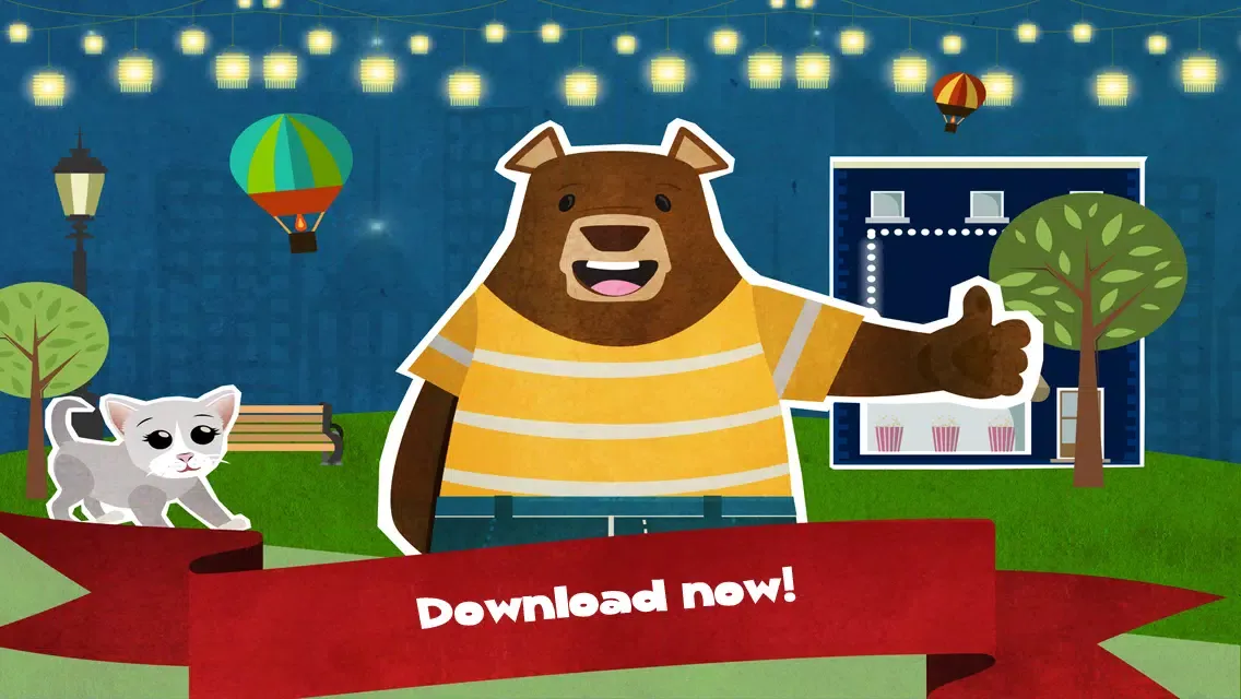 Mr. Bear Little town Screenshots