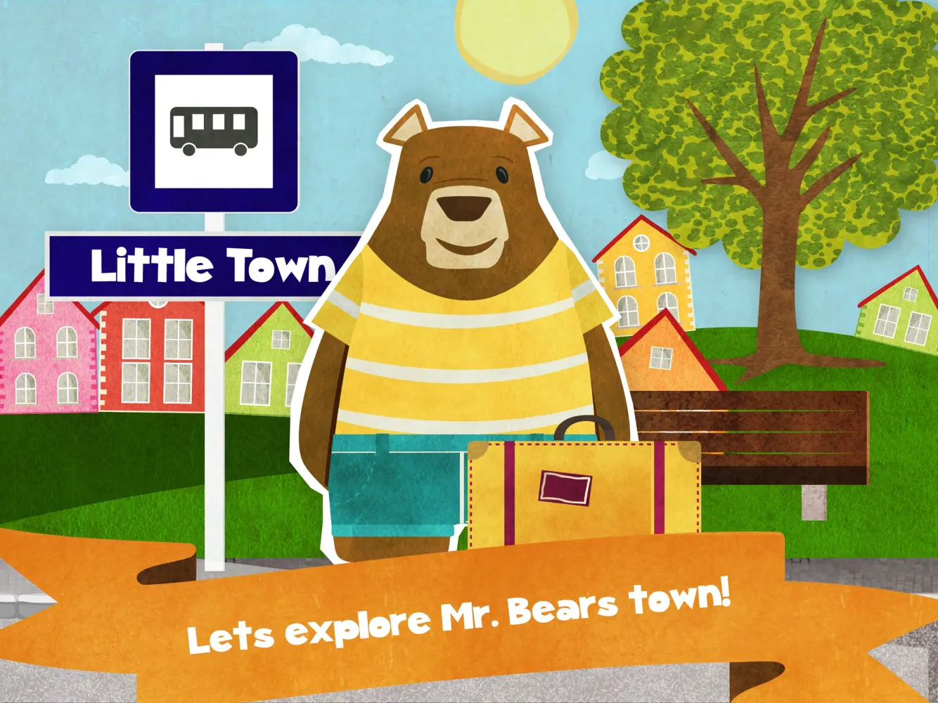 Mr. Bear Little town Screenshots