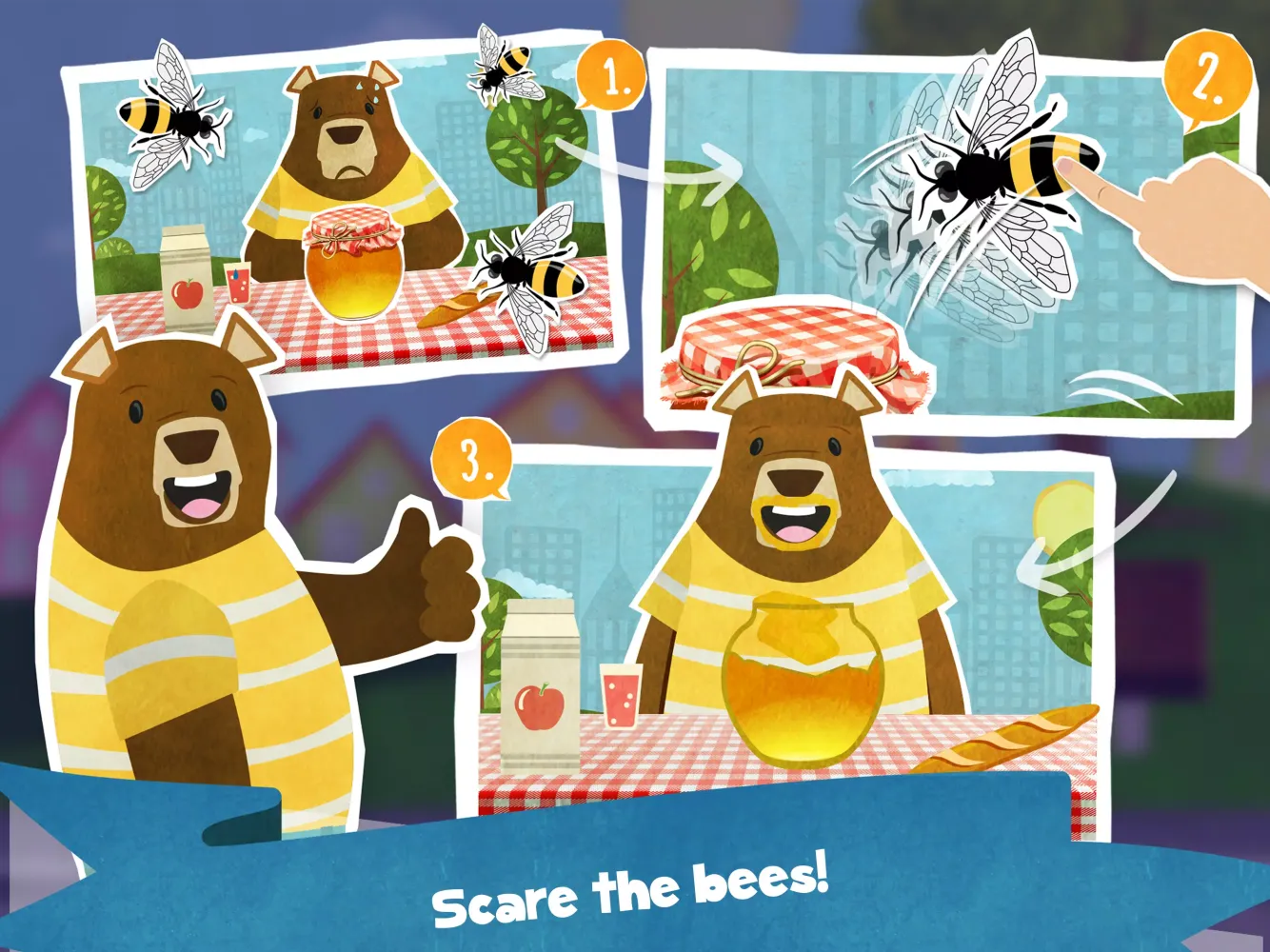 Mr. Bear Little town Screenshots
