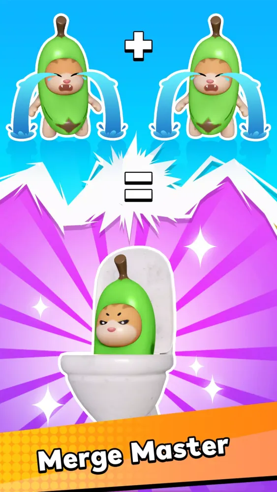 Epic Banana Run: Merge Master Screenshots