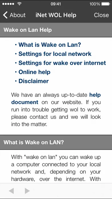 Capturas de pantalla de iNet WOL - Wake on Lan