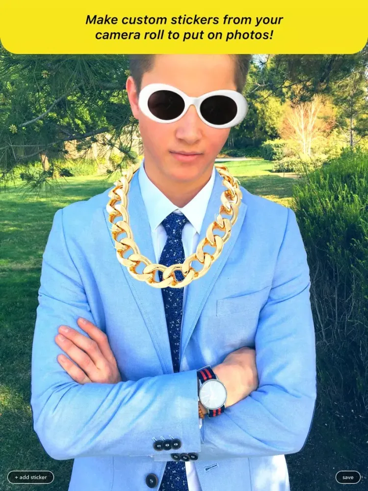 تصاویر Snapsticker - Fun Camera Art iPad 
